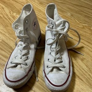 Converse All Star classic Chuck Taylor high tops, White